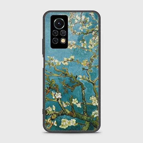 Infinix Note 11s Cover- Floral Series 2 - HQ Ultra Shine Premium Infinity Glass Soft Silicon Borders Case
