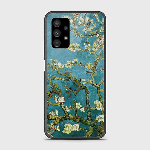 Samsung Galaxy A13 4G Cover- Floral Series 2 - HQ Ultra Shine Premium Infinity Glass Soft Silicon Borders Case