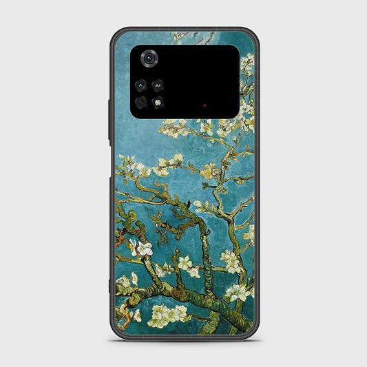 Xiaomi Poco M4 Pro 4G Cover- Floral Series 2 - HQ Ultra Shine Premium Infinity Glass Soft Silicon Borders Case