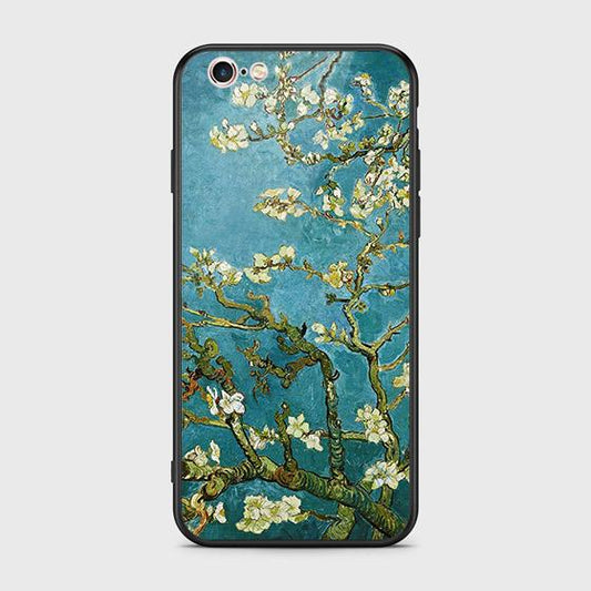 iPhone 6s Plus / 6 Plus Cover - Floral Series 2 - HQ Ultra Shine Premium Infinity Glass Soft Silicon Borders Case