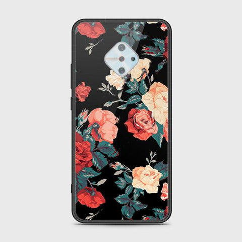 Vivo S1 Pro Cover - Floral Series 2 - HQ Ultra Shine Premium Infinity Glass Soft Silicon Borders Case