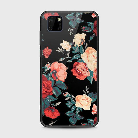 Honor 9S Cover - Floral Series 2 - HQ Ultra Shine Premium Infinity Glass Soft Silicon Borders Case