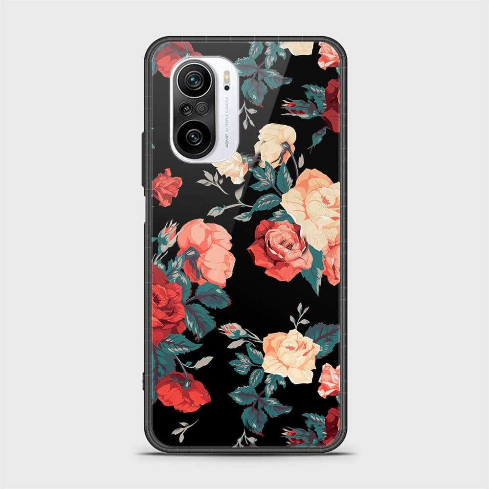 Xiaomi Mi 11X Pro Cover- Floral Series 2 - D68 - HQ Ultra Shine Premium Infinity Glass Soft Silicon Borders Case ( Fast Delivery )