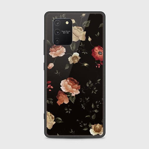 Samsung Galaxy M80s Cover - Floral Series 2 - HQ Ultra Shine Premium Infinity Glass Soft Silicon Borders Case