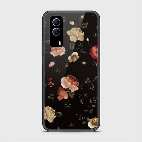 Vivo Y53s 5G Cover - Floral Series 2 - HQ Ultra Shine Premium Infinity Glass Soft Silicon Borders Case