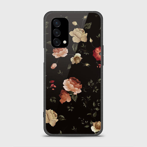 OnePlus Nord N200 5G Cover- Floral Series 2 - HQ Ultra Shine Premium Infinity Glass Soft Silicon Borders Case
