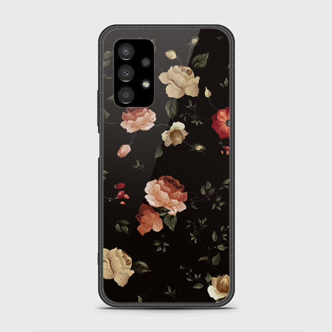 Samsung Galaxy A13 4G Cover- Floral Series 2 - HQ Ultra Shine Premium Infinity Glass Soft Silicon Borders Case