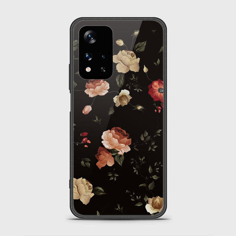 Xiaomi Poco M4 Pro 5G Cover- Floral Series 2 - HQ Ultra Shine Premium Infinity Glass Soft Silicon Borders Case