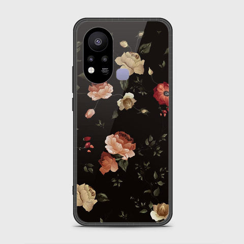 Infinix Hot 11s Cover- Floral Series 2 - HQ Ultra Shine Premium Infinity Glass Soft Silicon Borders Case