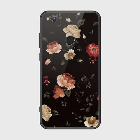 Huawei P9 Lite Cover - Floral Series 2 - HQ Ultra Shine Premium Infinity Glass Soft Silicon Borders Case