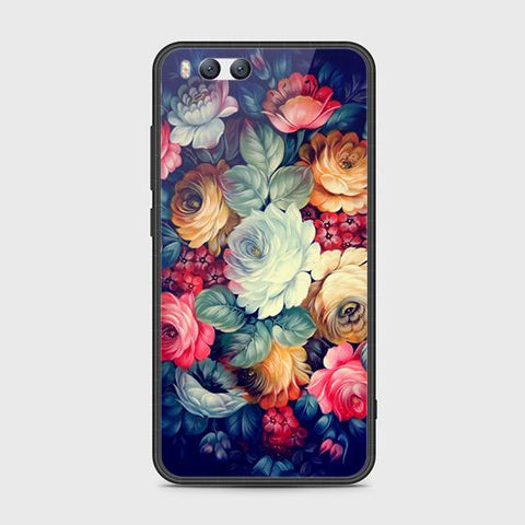 Xiaomi Mi 6 Cover - Floral Series 2 - HQ Ultra Shine Premium Infinity Glass Soft Silicon Borders Case