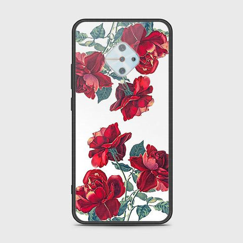 Vivo S1 Pro Cover - Floral Series 2 - HQ Ultra Shine Premium Infinity Glass Soft Silicon Borders Case