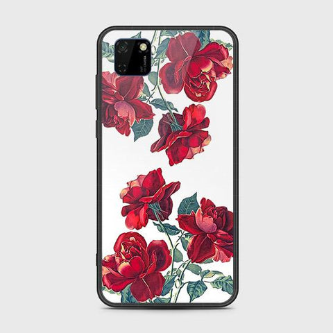 Honor 9S Cover - Floral Series 2 - HQ Ultra Shine Premium Infinity Glass Soft Silicon Borders Case