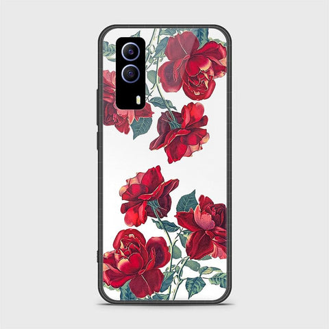 Vivo Y53s 5G Cover - Floral Series 2 - HQ Ultra Shine Premium Infinity Glass Soft Silicon Borders Case