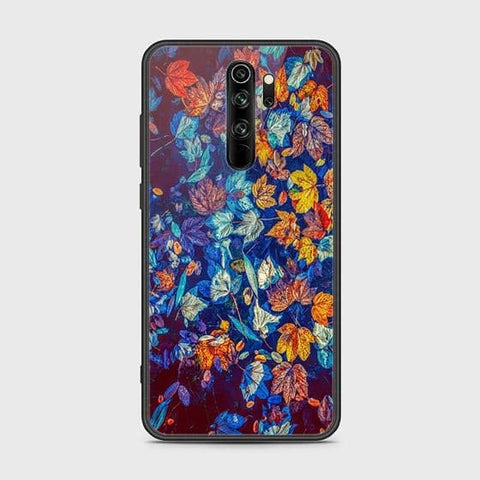 Xiaomi Redmi Note 8 Pro Cover - Floral Series 2 - HQ Ultra Shine Premium Infinity Glass Soft Silicon Borders Case