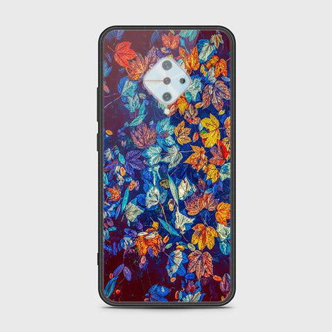 Vivo S1 Pro Cover - Floral Series 2 - HQ Ultra Shine Premium Infinity Glass Soft Silicon Borders Case