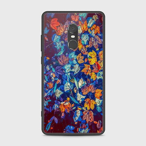 Xiaomi Redmi Note 4 / 4X Cover - Floral Series 2 - HQ Ultra Shine Premium Infinity Glass Soft Silicon Borders Case