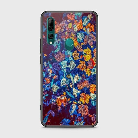 Honor 9X Cover - Floral Series 2 - HQ Ultra Shine Premium Infinity Glass Soft Silicon Borders Case