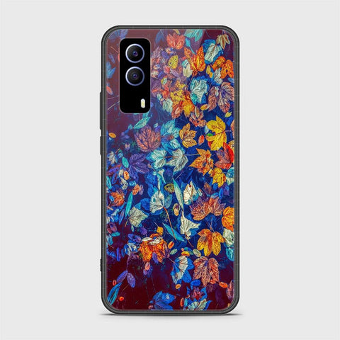 Vivo Y53s 5G Cover - Floral Series 2 - HQ Ultra Shine Premium Infinity Glass Soft Silicon Borders Case