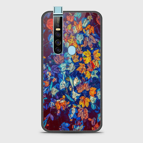 Tecno Camon 15 Pro Cover- Floral Series 2 - HQ Ultra Shine Premium Infinity Glass Soft Silicon Borders Case G-57