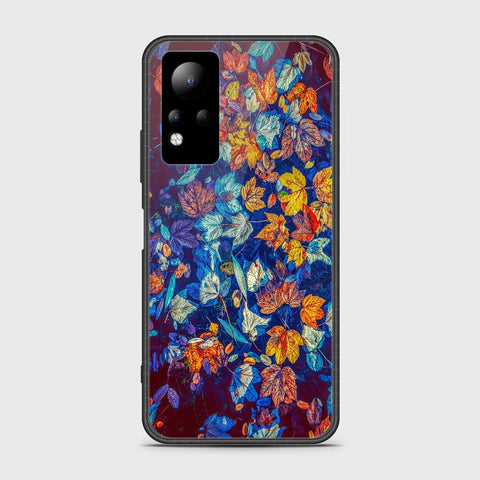 Infinix Note 11 Cover- Floral Series 2 - HQ Ultra Shine Premium Infinity Glass Soft Silicon Borders Case