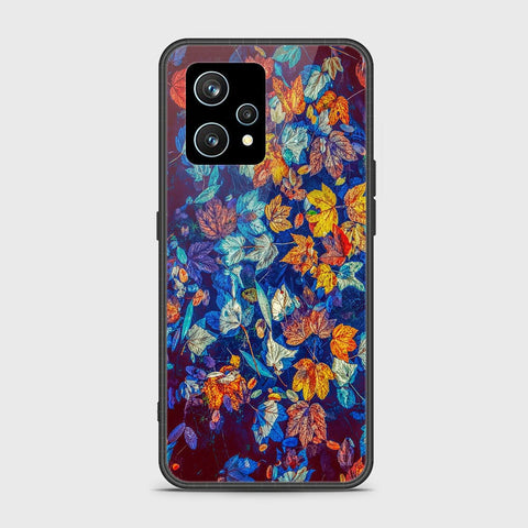 Realme 9 4G Cover- Floral Series 2 - HQ Ultra Shine Premium Infinity Glass Soft Silicon Borders Case