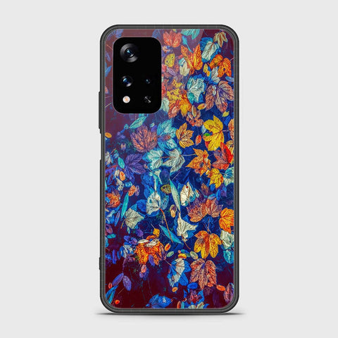 Xiaomi Poco M4 Pro 5G Cover- Floral Series 2 - HQ Ultra Shine Premium Infinity Glass Soft Silicon Borders Case