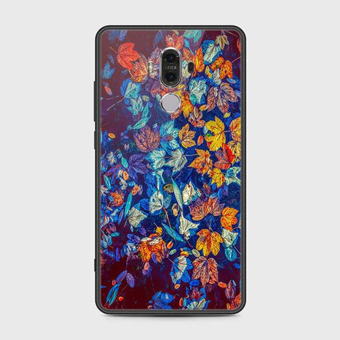 Huawei Mate 9 Cover - Floral Series 2 - HQ Ultra Shine Premium Infinity Glass Soft Silicon Borders Case