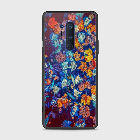 OnePlus 8 Pro Cover - Floral Series 2 - HQ Ultra Shine Premium Infinity Glass Soft Silicon Borders Case