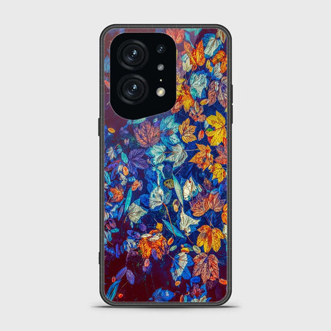 Oppo Find X5 Pro Cover - Floral Series 2 - HQ Ultra Shine Premium Infinity Glass Soft Silicon Borders Case