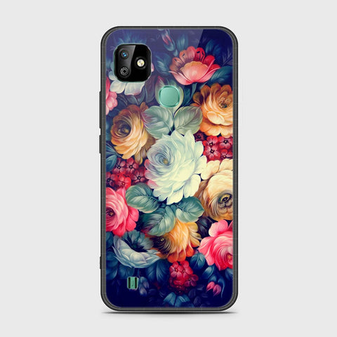 Infinix Smart HD 2021 Cover- Floral Series 2 - HQ Premium Shine Durable Shatterproof Case