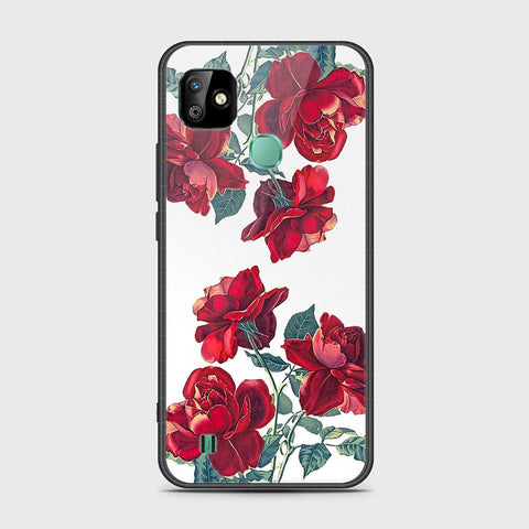 Infinix Smart HD 2021 Cover- Floral Series 2 - HQ Premium Shine Durable Shatterproof Case