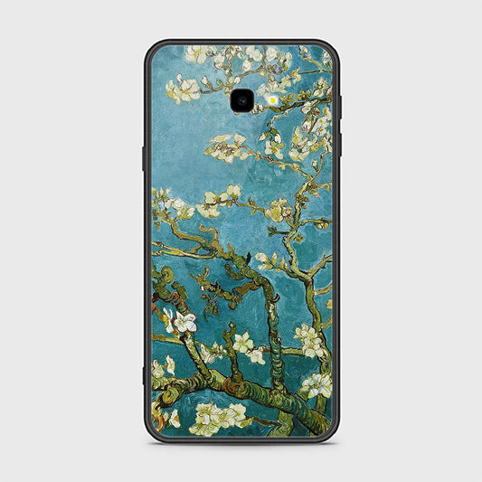 Samsung Galaxy J7 Prime Cover- Floral Series 2 - HQ Ultra Shine Premium Infinity Glass Soft Silicon Borders Case