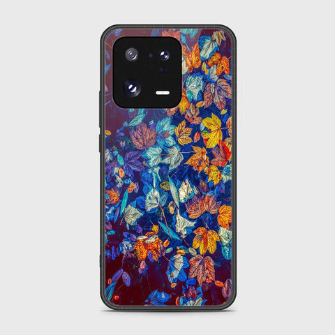 Xiaomi 13 Pro Cover- Floral Series 2 - HQ Ultra Shine Premium Infinity Glass Soft Silicon Borders Case