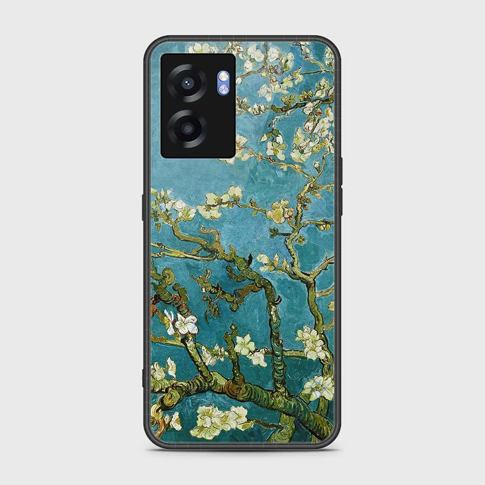 Realme Q5i Cover- Floral Series 2 - HQ Ultra Shine Premium Infinity Glass Soft Silicon Borders Case