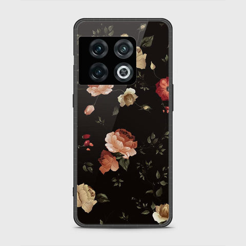 OnePlus 10 Pro Cover- Floral Series 2 - HQ Ultra Shine Premium Infinity Glass Soft Silicon Borders Case