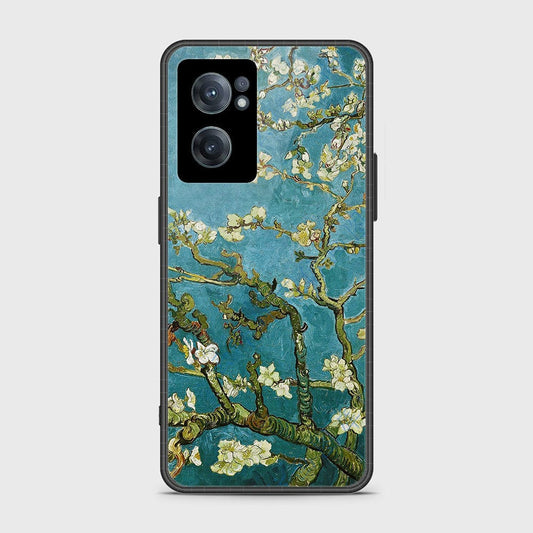 OnePlus Nord CE 2 5G Cover- Floral Series 2 - HQ Ultra Shine Premium Infinity Glass Soft Silicon Borders Case