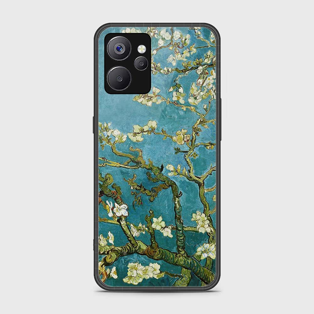 Realme 10T Cover- Floral Series 2 - HQ Ultra Shine Premium Infinity Glass Soft Silicon Borders Case