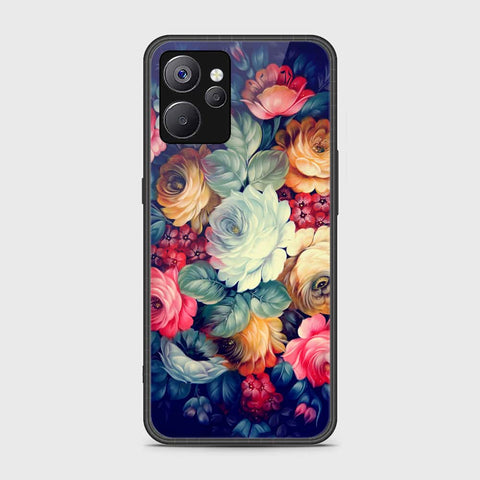 Realme 10 5G Cover- Floral Series 2 - HQ Ultra Shine Premium Infinity Glass Soft Silicon Borders Case