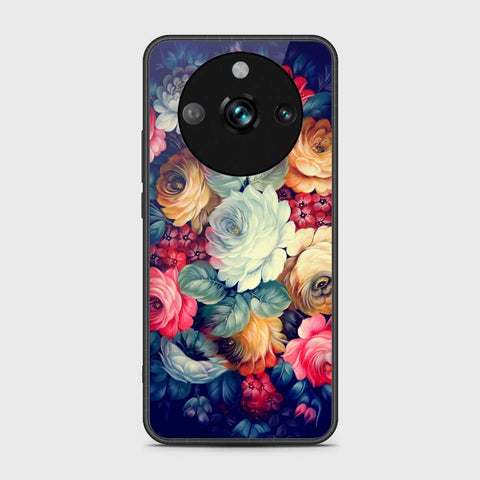 Realme 11 Pro Plus Cover- Floral Series 2 - HQ Ultra Shine Premium Infinity Glass Soft Silicon Borders Case