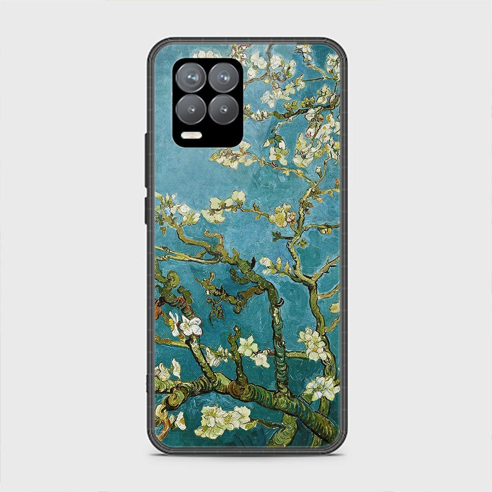 Realme 8 Pro Cover - Floral Series 2 - HQ Ultra Shine Premium Infinity Glass Soft Silicon Borders Case