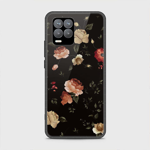 Realme 8 Pro Cover - Floral Series 2 - HQ Ultra Shine Premium Infinity Glass Soft Silicon Borders Case