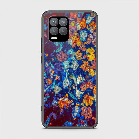 Realme 8 Pro Cover - Floral Series 2 - HQ Ultra Shine Premium Infinity Glass Soft Silicon Borders Case