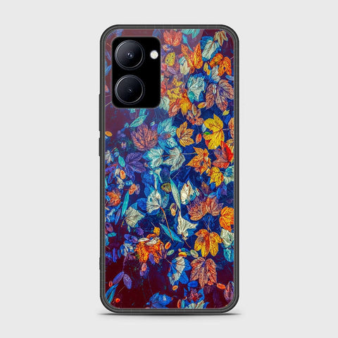 Realme C33 Cover- Floral Series 2 - HQ Ultra Shine Premium Infinity Glass Soft Silicon Borders Case