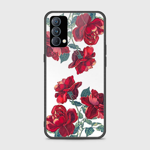 Realme GT Master Cover- Floral Series 2 - HQ Ultra Shine Premium Infinity Glass Soft Silicon Borders Case