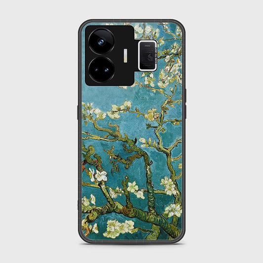 Realme GT Neo 5 Cover- Floral Series 2 - HQ Ultra Shine Premium Infinity Glass Soft Silicon Borders Case