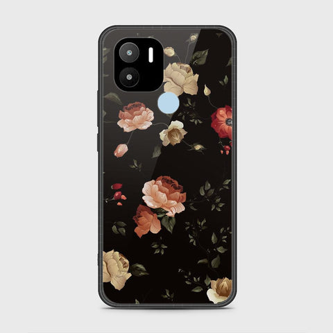 Xiaomi Redmi A2 Plus Cover- Floral Series 2 - HQ Ultra Shine Premium Infinity Glass Soft Silicon Borders Case