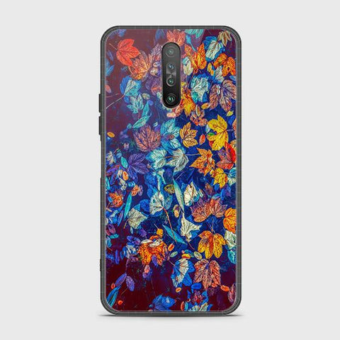 Xiaomi Redmi K30 Cover - Floral Series 2 - HQ Ultra Shine Premium Infinity Glass Soft Silicon Borders Case