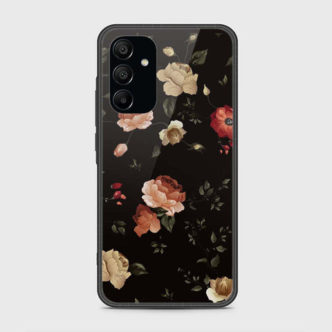 Samsung Galaxy A15 4G Cover- Floral Series 2 - HQ Ultra Shine Premium Infinity Glass Soft Silicon Borders Case