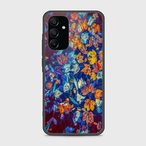 Samsung Galaxy A15 4G Cover- Floral Series 2 - HQ Ultra Shine Premium Infinity Glass Soft Silicon Borders Case